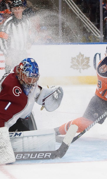 Varlamov stops 26 shots, Avalanche beat Oilers 4-1